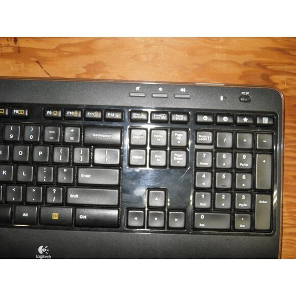 Logitech K520 Wireless Desktop Keyboard no dongle - Picture 2 of 6